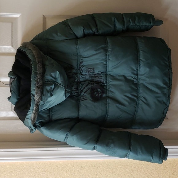Boy's puffer winter jacket - Picture 2 of 3